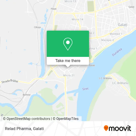 Relad Pharma map