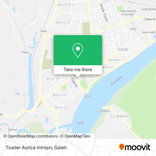 Toader Aurica Intrepri map