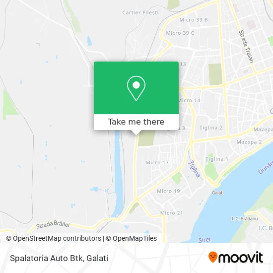 Spalatoria Auto Btk map