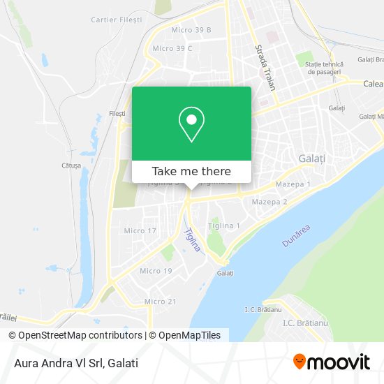 Aura Andra Vl Srl map