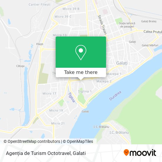 Agenția de Turism Octotravel map