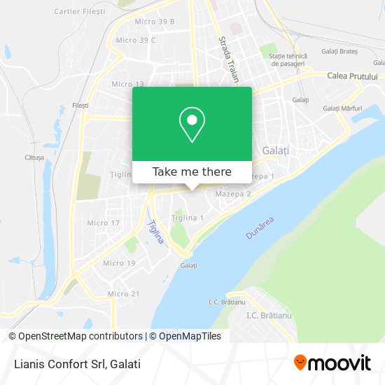 Lianis Confort Srl map