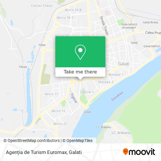 Agenția de Turism Euromax map