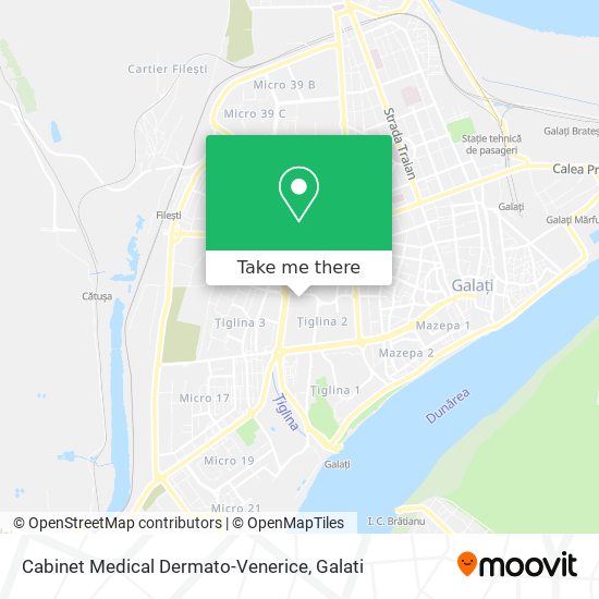 Cabinet Medical Dermato-Venerice map