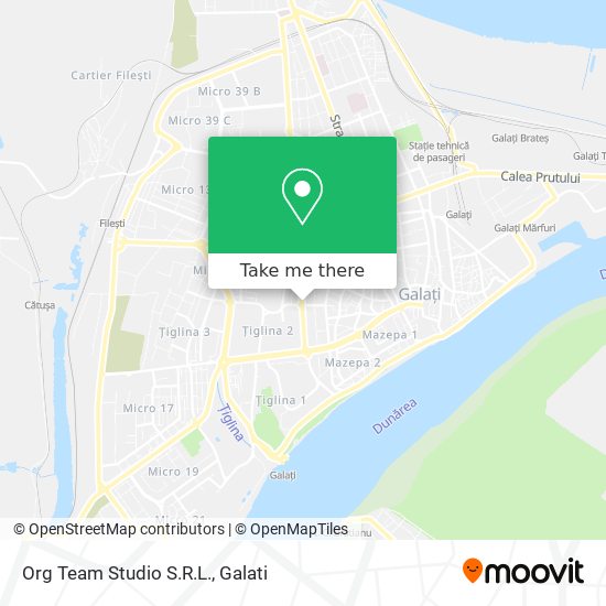 Org Team Studio S.R.L. map