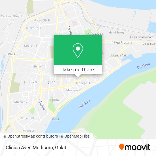 Clinica Aves Medicom map