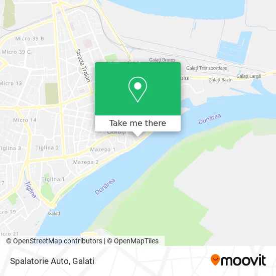 Spalatorie Auto map