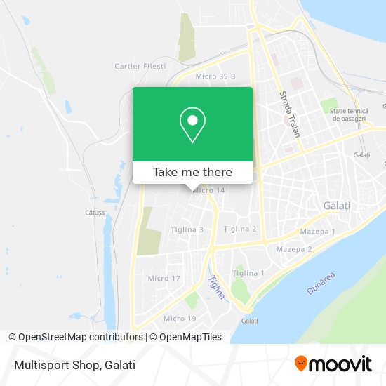 Multisport Shop map