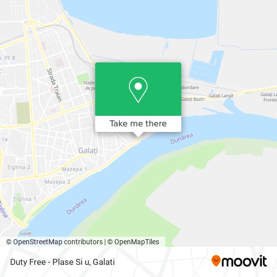 Duty Free - Plase Si u map