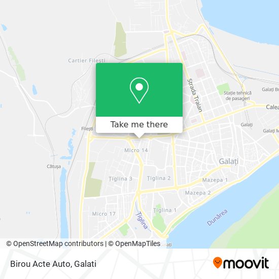 Birou Acte Auto map