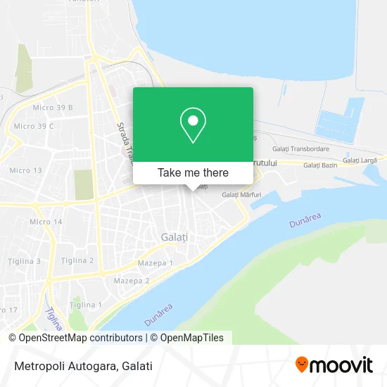 Metropoli Autogara map