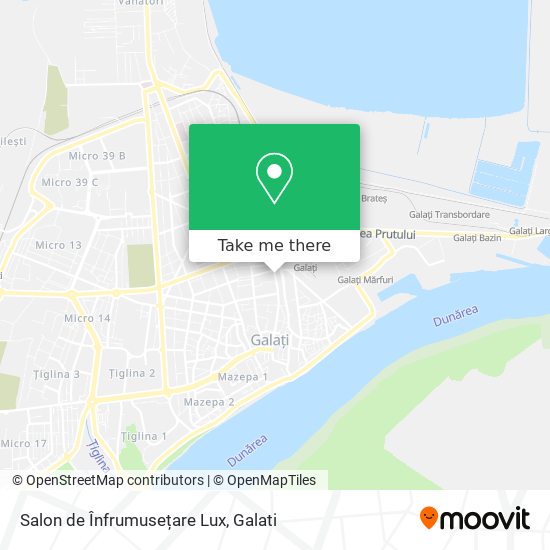 Salon de Înfrumusețare Lux map