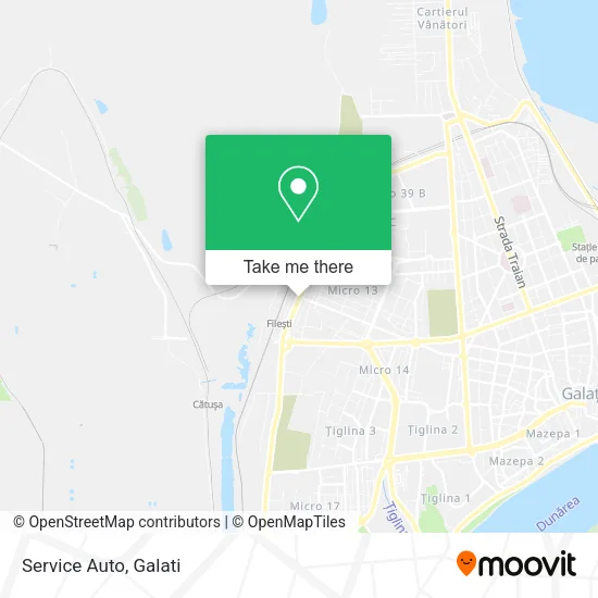 Service Auto map