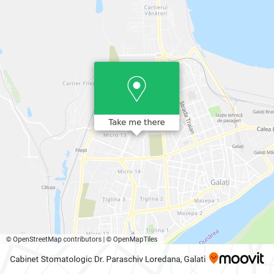 Cabinet Stomatologic Dr. Paraschiv Loredana map