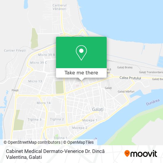 Cabinet Medical Dermato-Venerice Dr. Dincă Valentina map