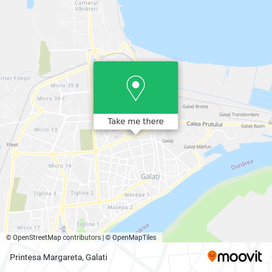 Printesa Margareta map