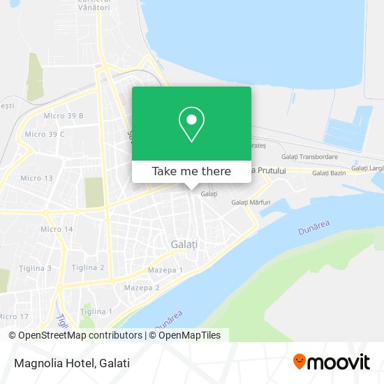 Magnolia Hotel map