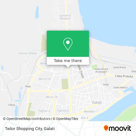 Teilor Shopping City map