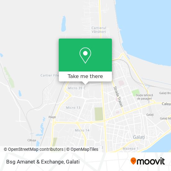 Bsg Amanet & Exchange map