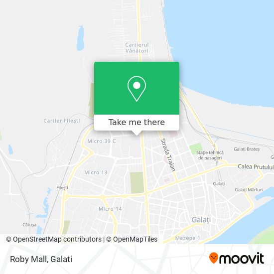 Roby Mall map