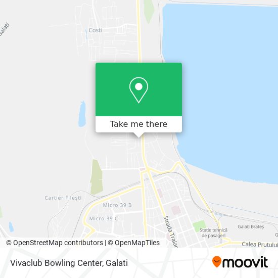 Vivaclub Bowling Center map