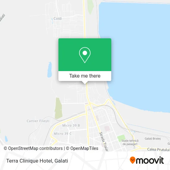 Terra Clinique Hotel map