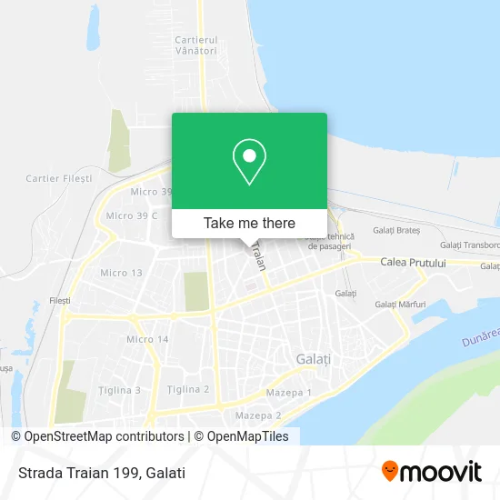 Strada Traian 199 map