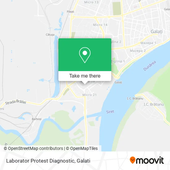 Laborator Protest Diagnostic map