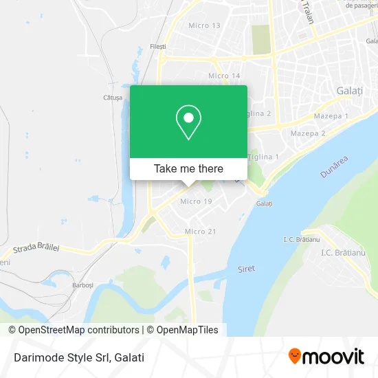 Darimode Style Srl map