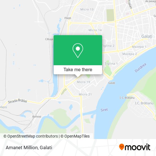 Amanet Million map