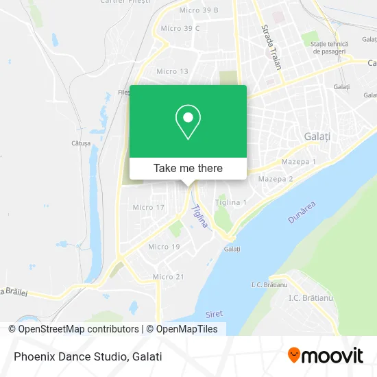 Phoenix Dance Studio map
