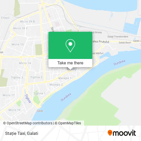 Stație Taxi map