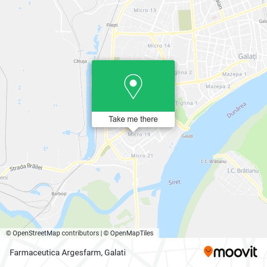 Farmaceutica Argesfarm map