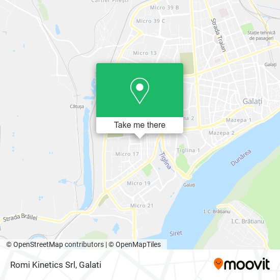 Romi Kinetics Srl map