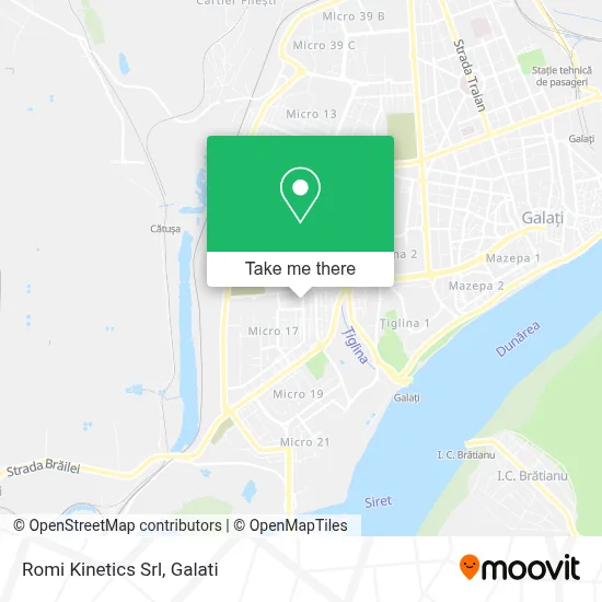 Romi Kinetics Srl map