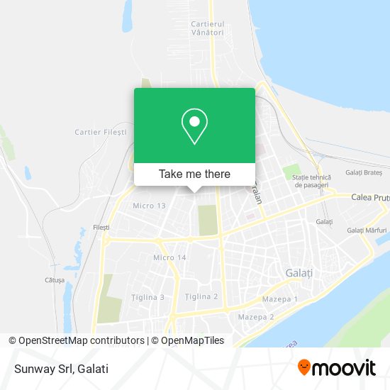 Sunway Srl map