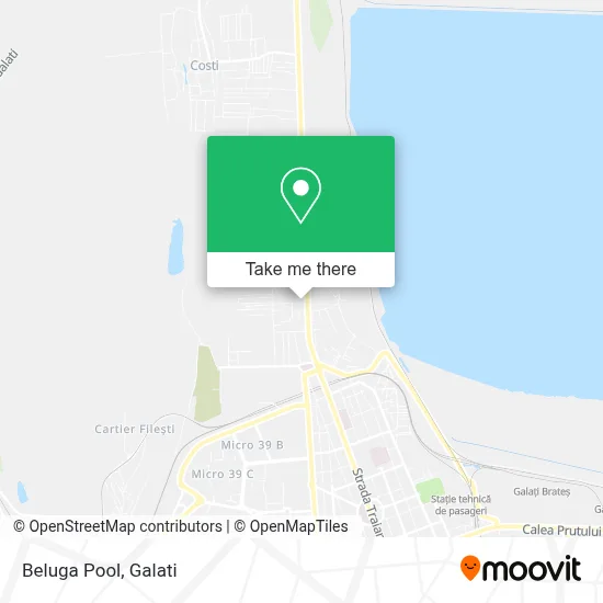 Beluga Pool map