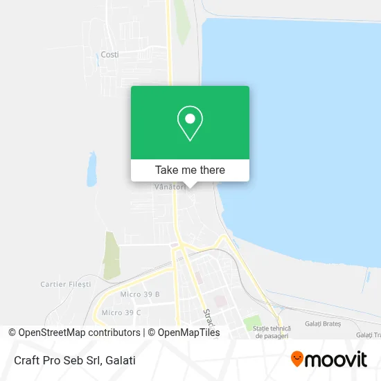 Craft Pro Seb Srl map