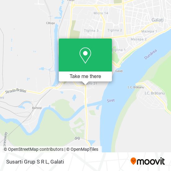 Susarti Grup S R L map
