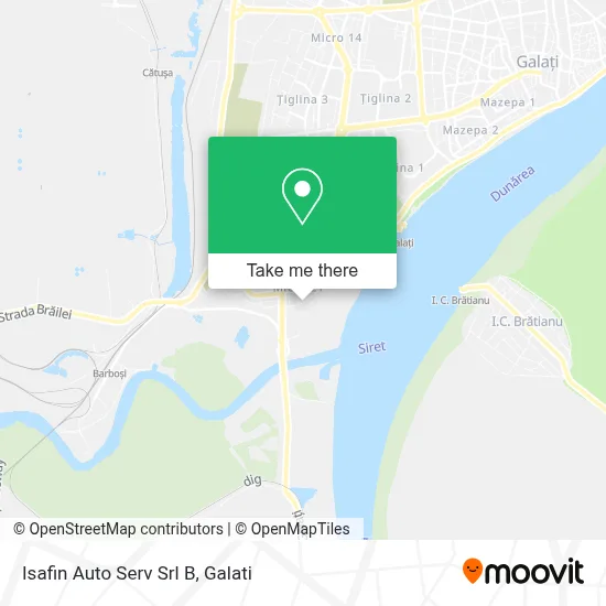 Isafin Auto Serv Srl B map