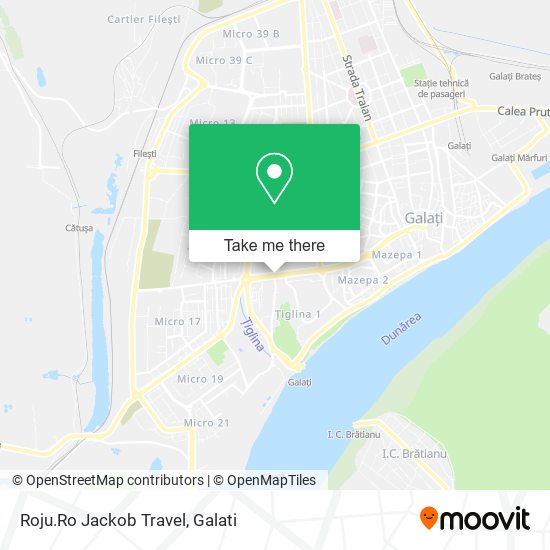 Roju.Ro Jackob Travel map