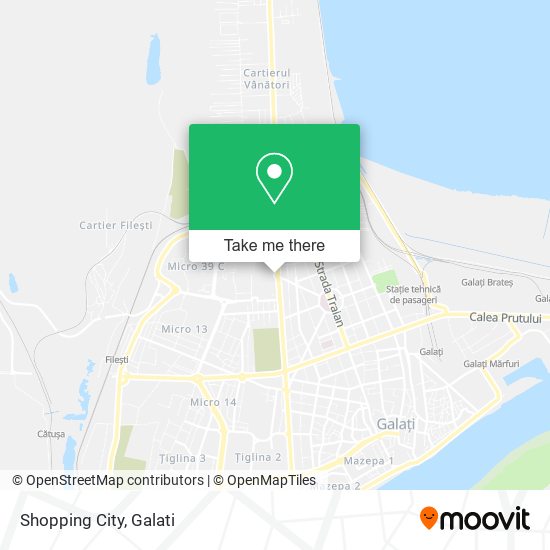 Shopping City map