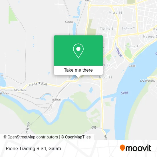 Rione Trading R Srl map