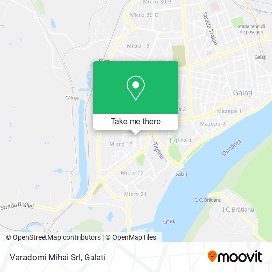 Varadomi Mihai Srl map