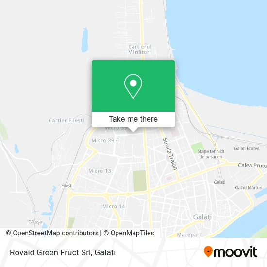 Rovald Green Fruct Srl map