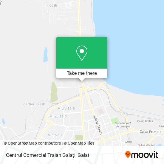 Centrul Comercial Traian Galați map