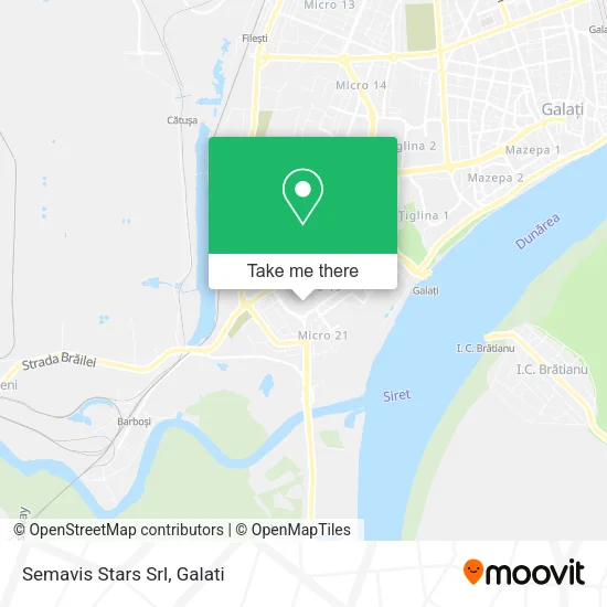 Semavis Stars Srl map