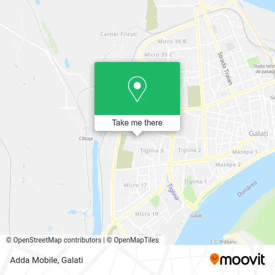 Adda Mobile map