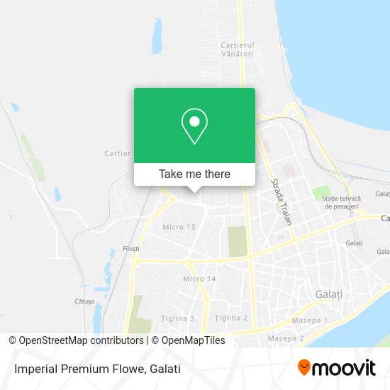 Imperial Premium Flowe map