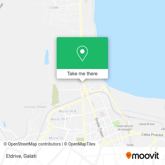Eldrive map